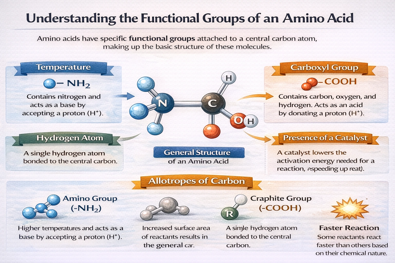 You would expect an amino acid to contain which two functional groups?