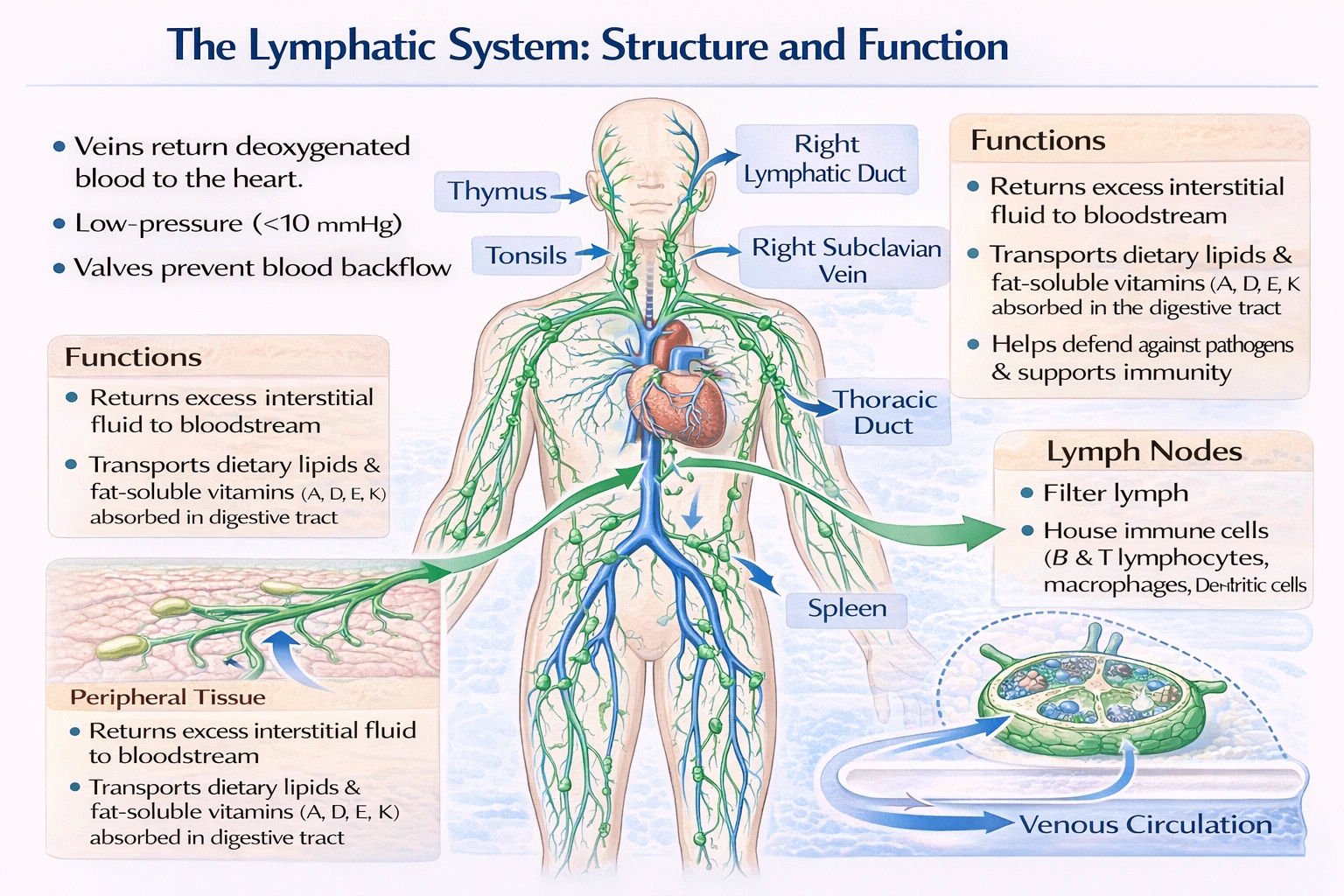 ___________ can be defined as a complex system of capillary-like vessels, ducts, nodes, and organs that assist in maintaining the fluid environment of the body.