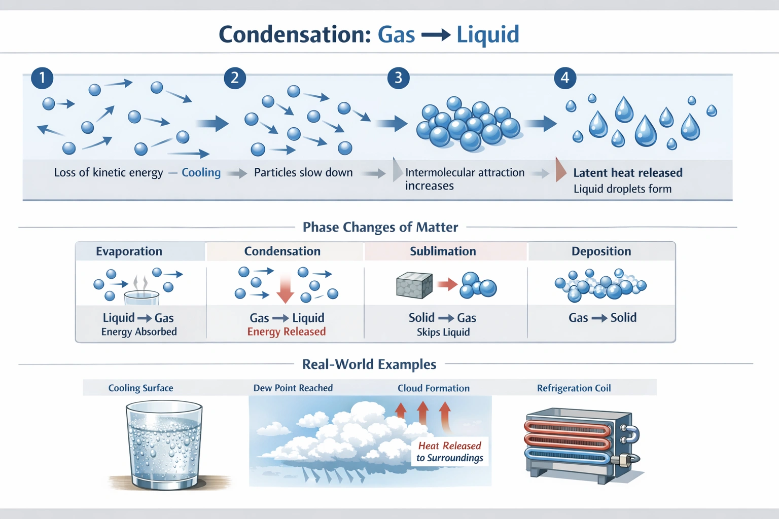 Converting gas into a liquid is known as ___