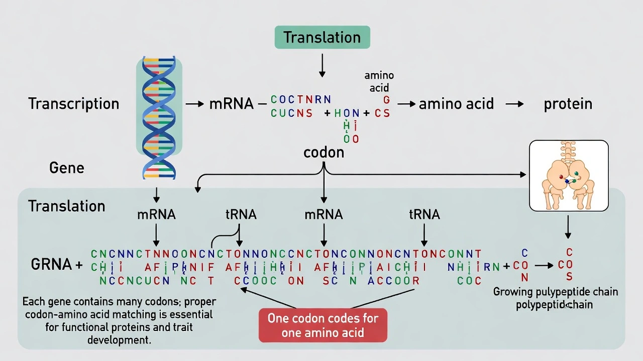 In the development of genetic traits, one gene must match to one ___ for the traits to develop correctly.