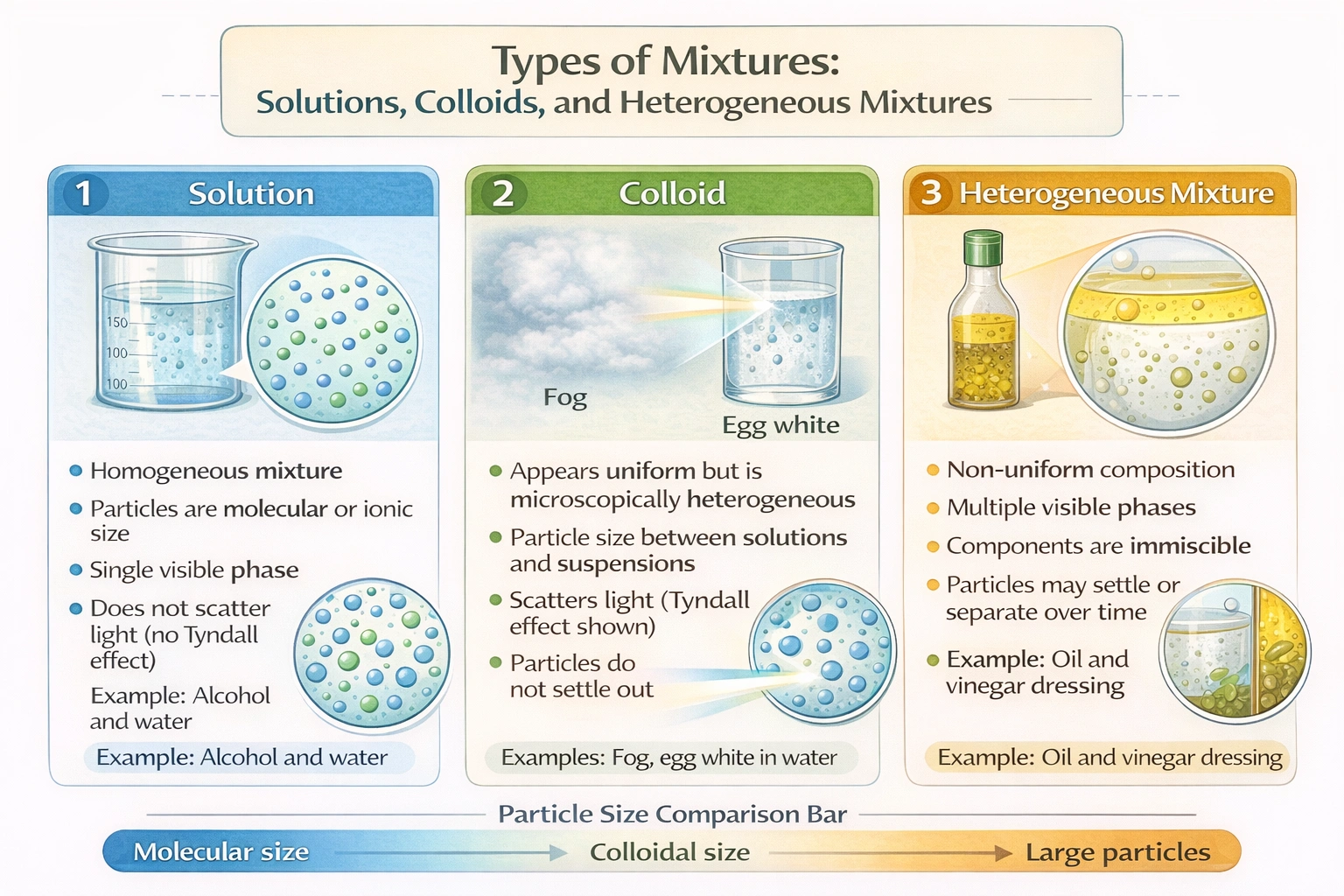 __________ is an example/are examples of a solution.