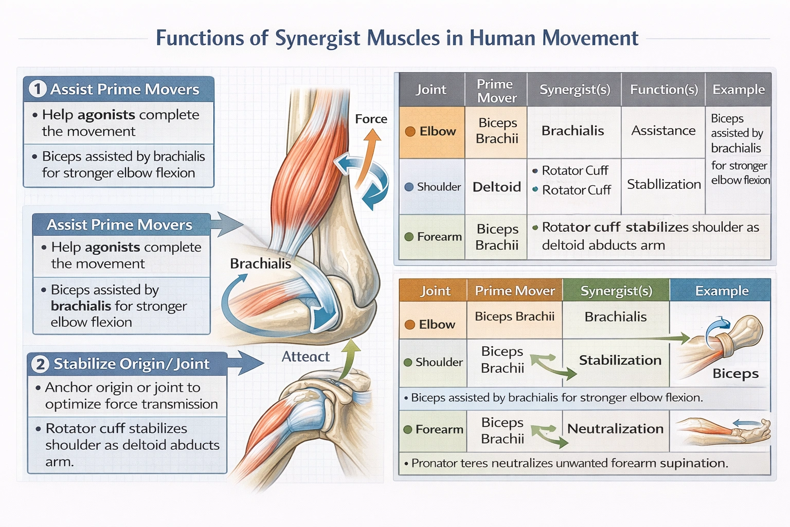 The function of synergists can best be described as which of the following?