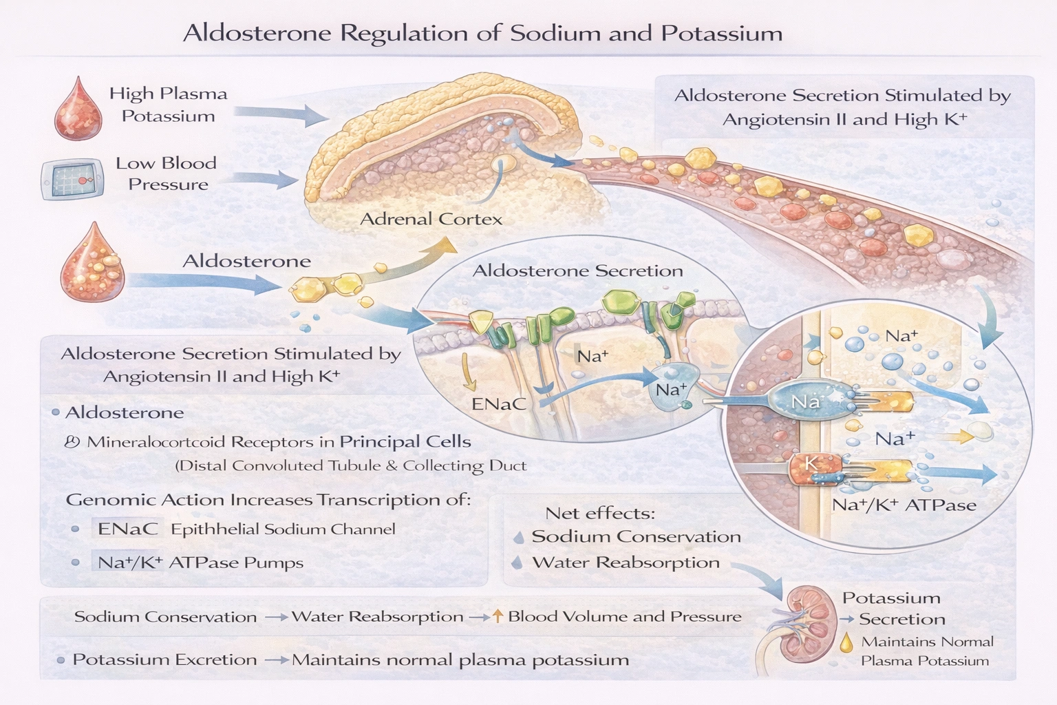 Which of the following hormones regulates the level of sodium and potassium?