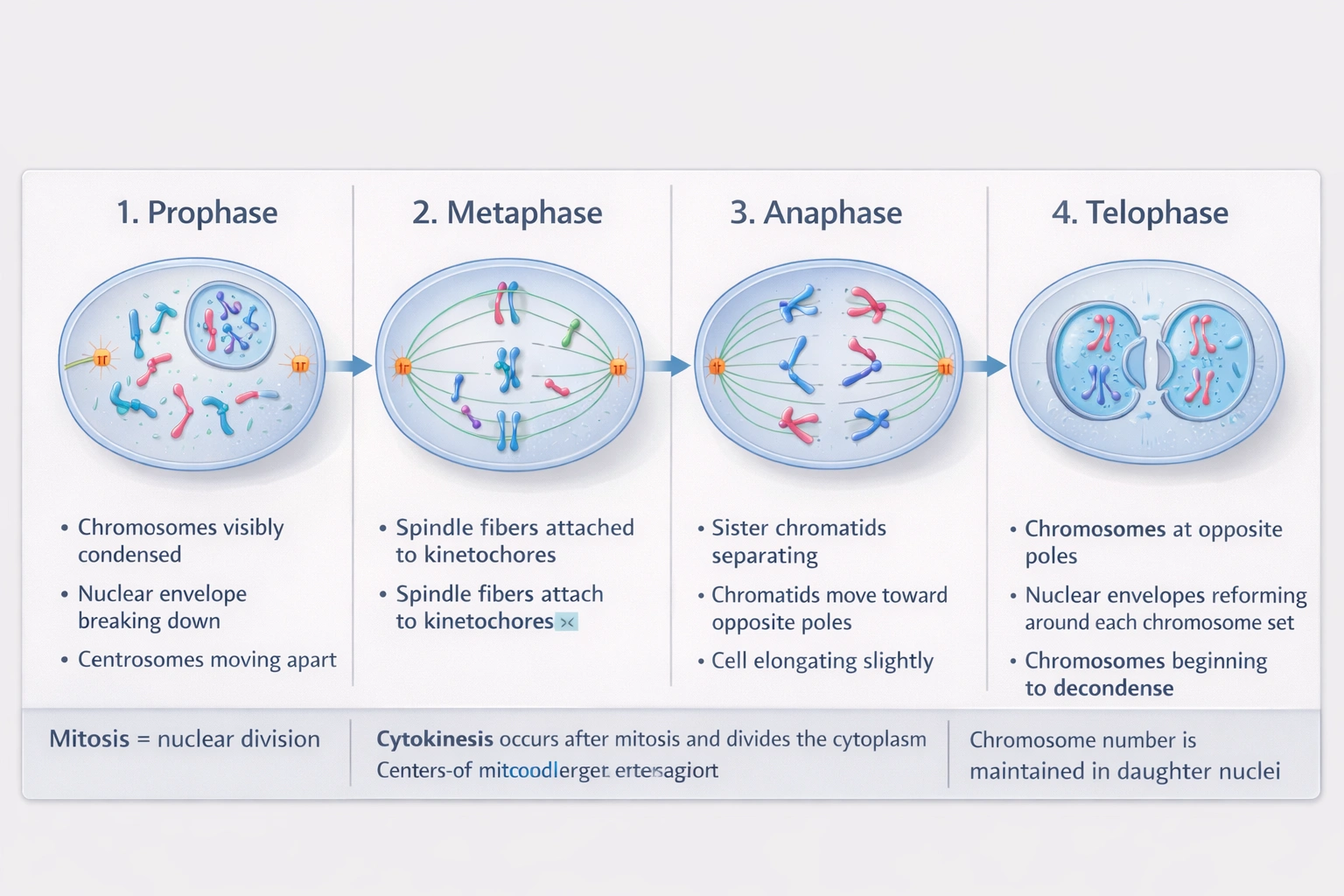 What is the LAST phase of mitosis?