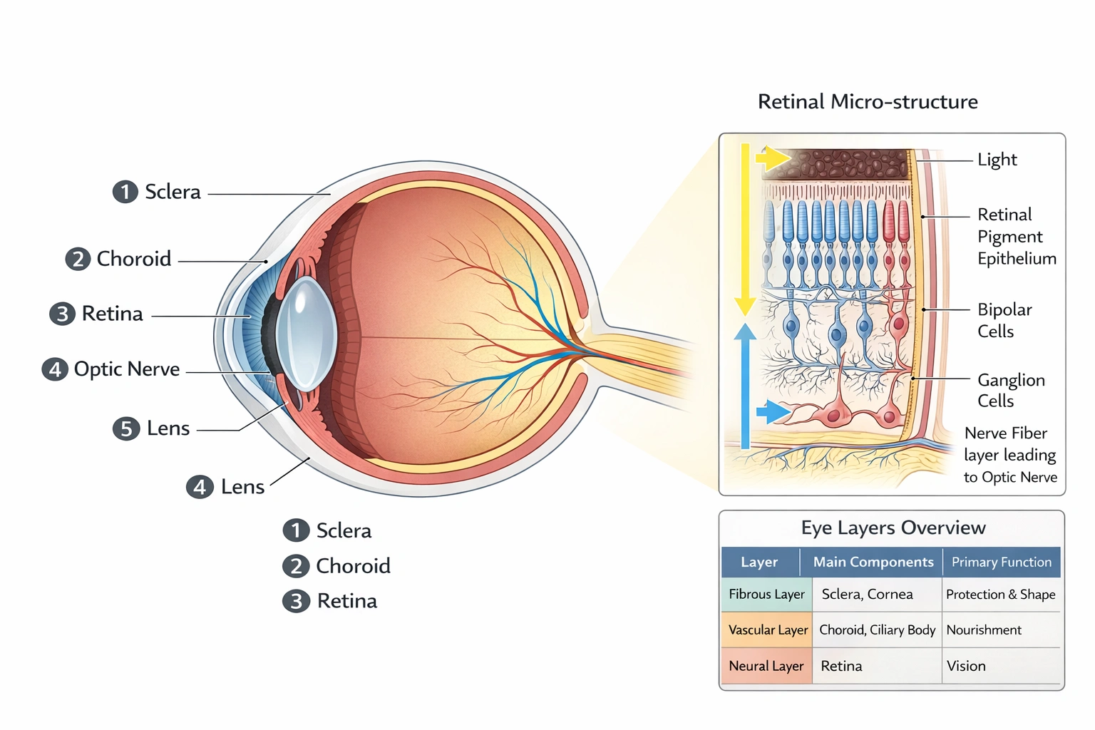 The inner layer of the eye is the ___